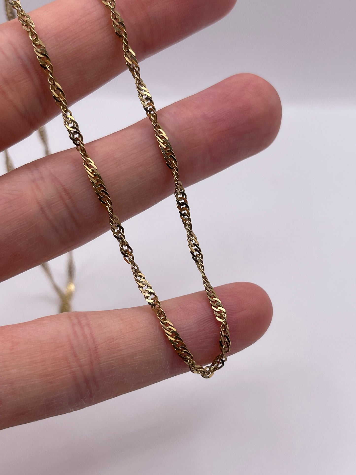9ct gold chain 135