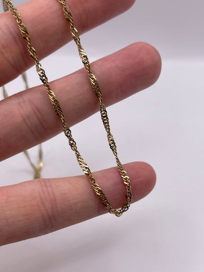 9ct gold chain 135