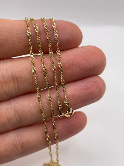 14ct gold chain 546