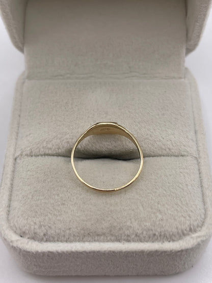 9ct gold signet ring