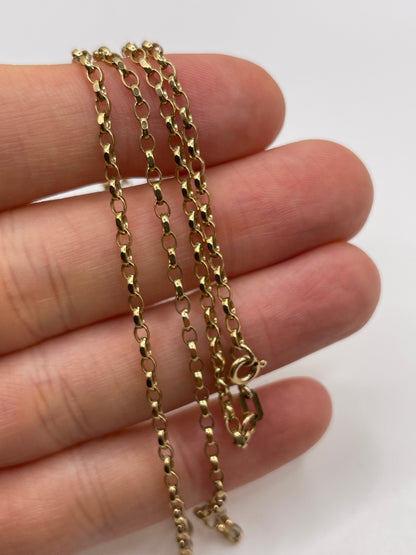 9ct gold chain 461