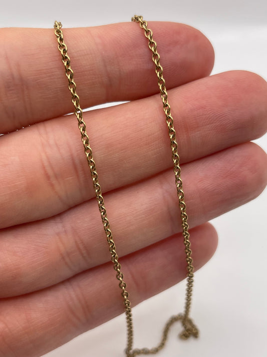 9ct gold chain 65