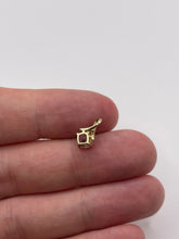 Load image into Gallery viewer, 9ct gold topaz and diamond pendant
