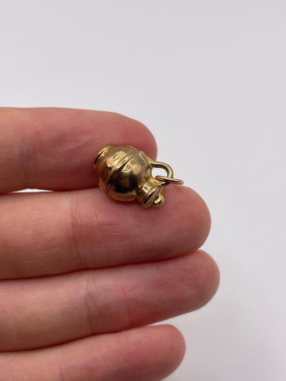 9ct gold jug charm
