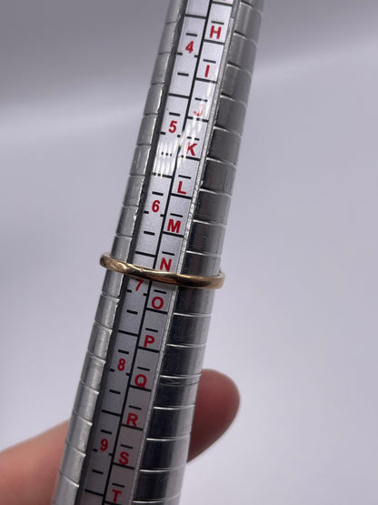 9ct gold opal cluster ring
