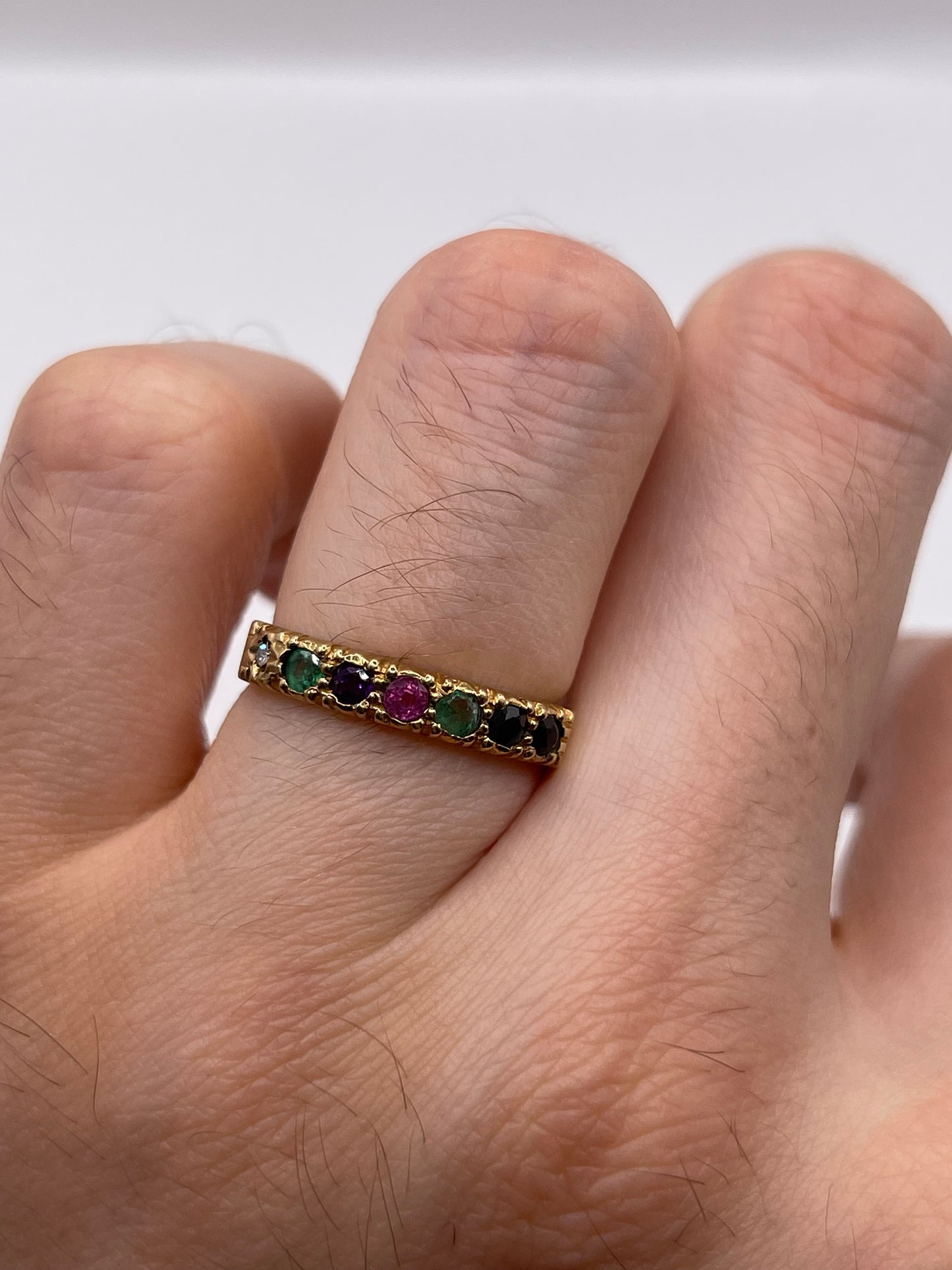 9ct gold dearest ring