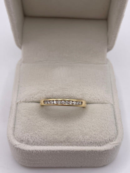 18ct gold diamond ring