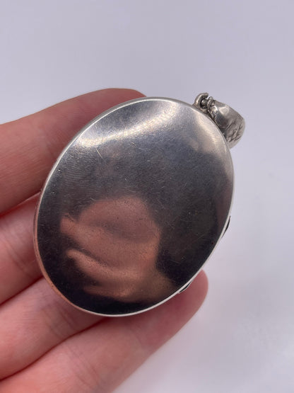 Antique 19th century silver locket