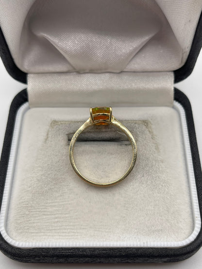 9ct gold opal ring