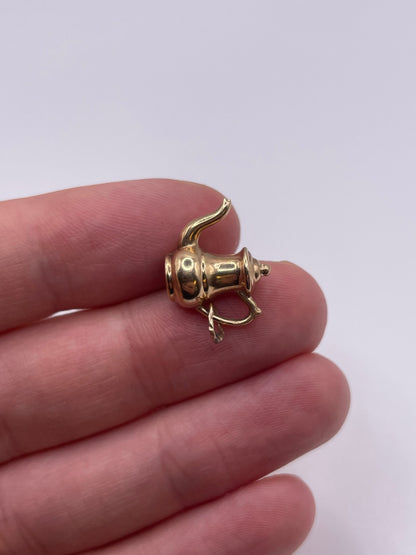 9ct gold coffee pot charm