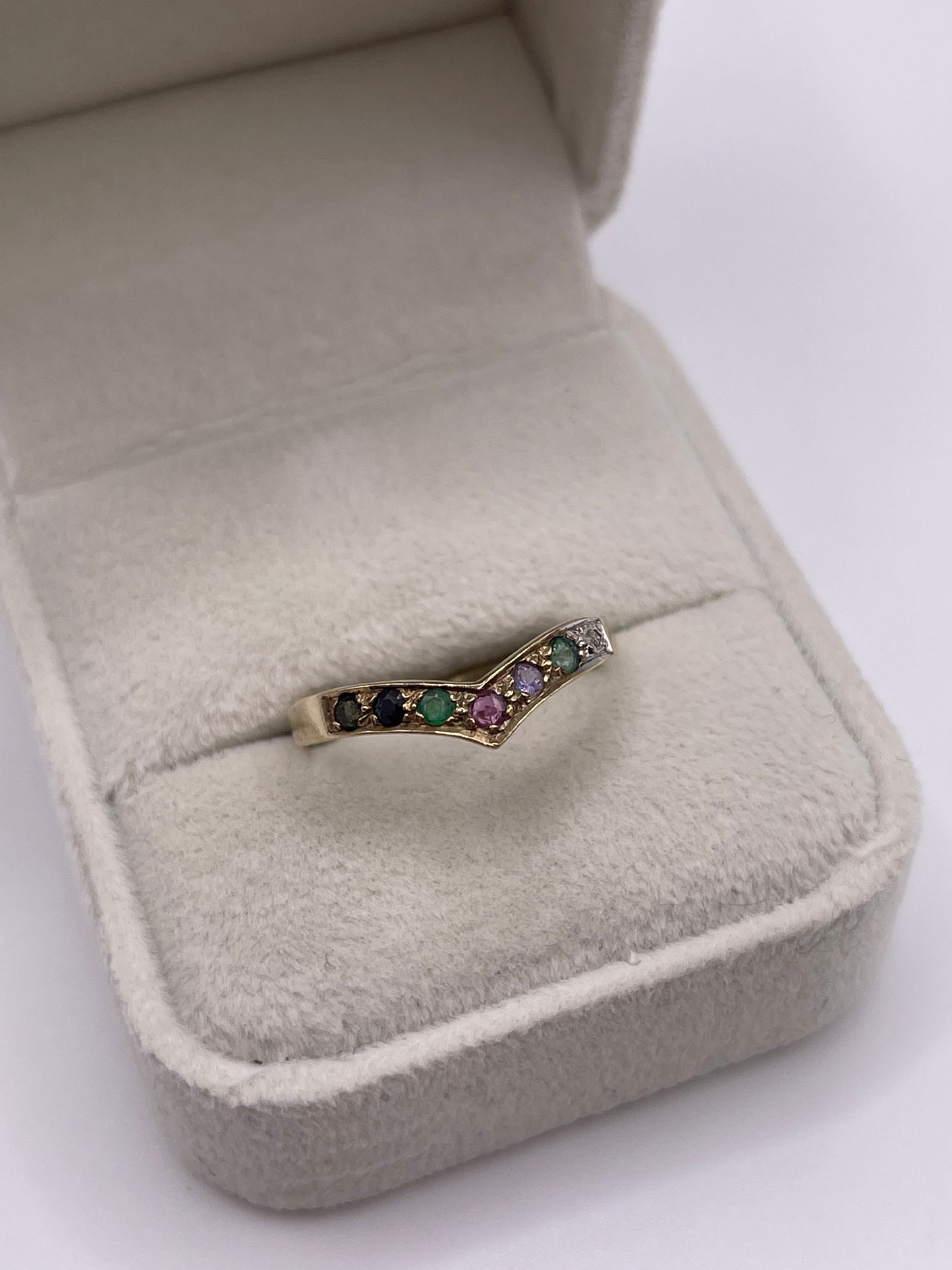 9ct gold dearest ring