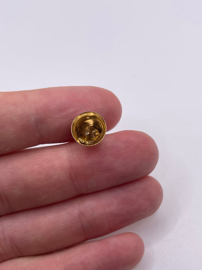 9ct gold bell charm