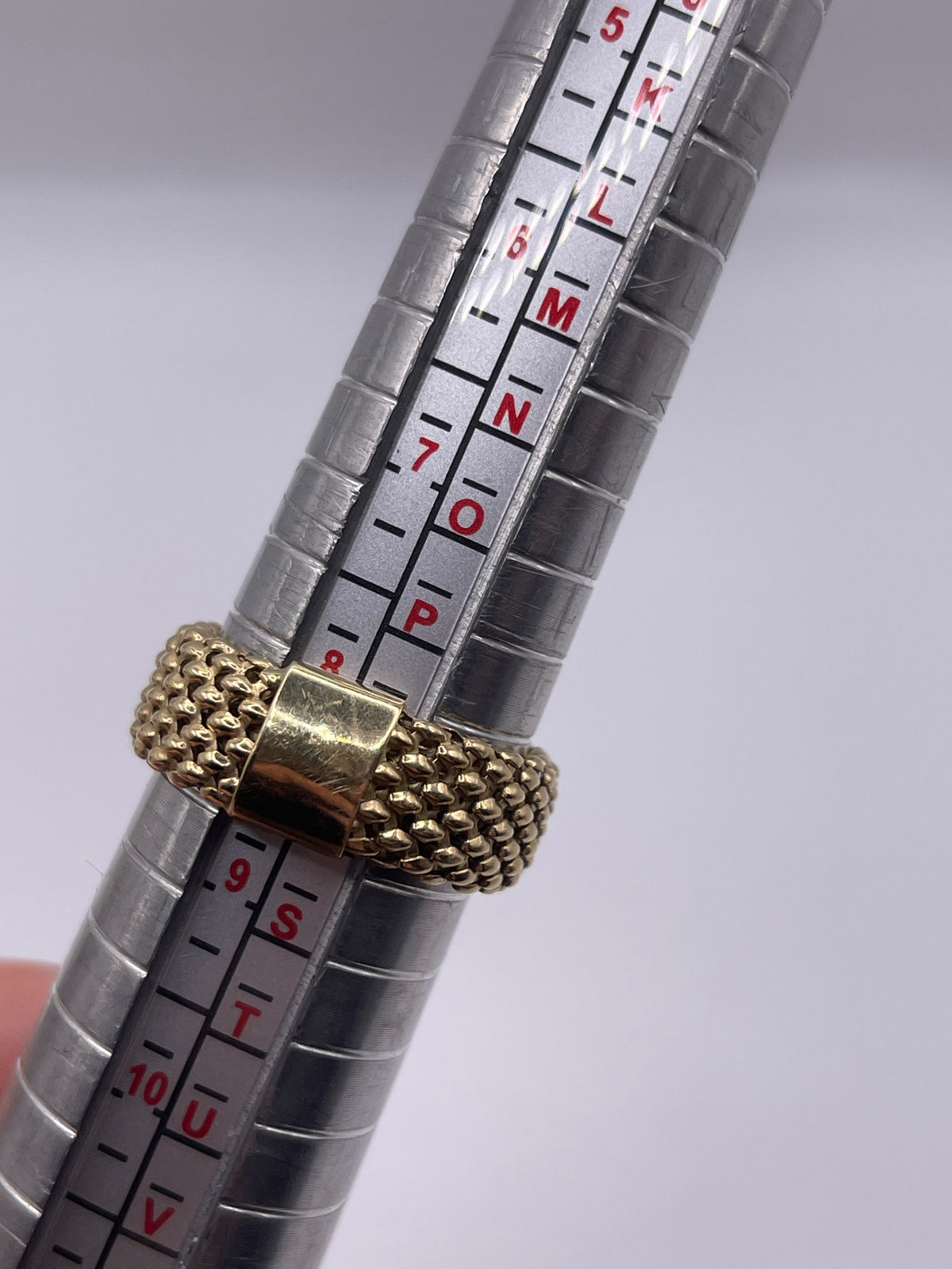 14ct gold flexible ring