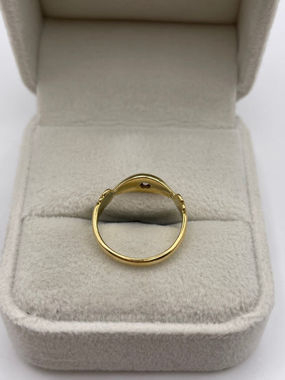 18ct gold diamond ring