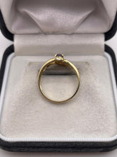 Load image into Gallery viewer, 9ct gold amethyst and diamond ring
