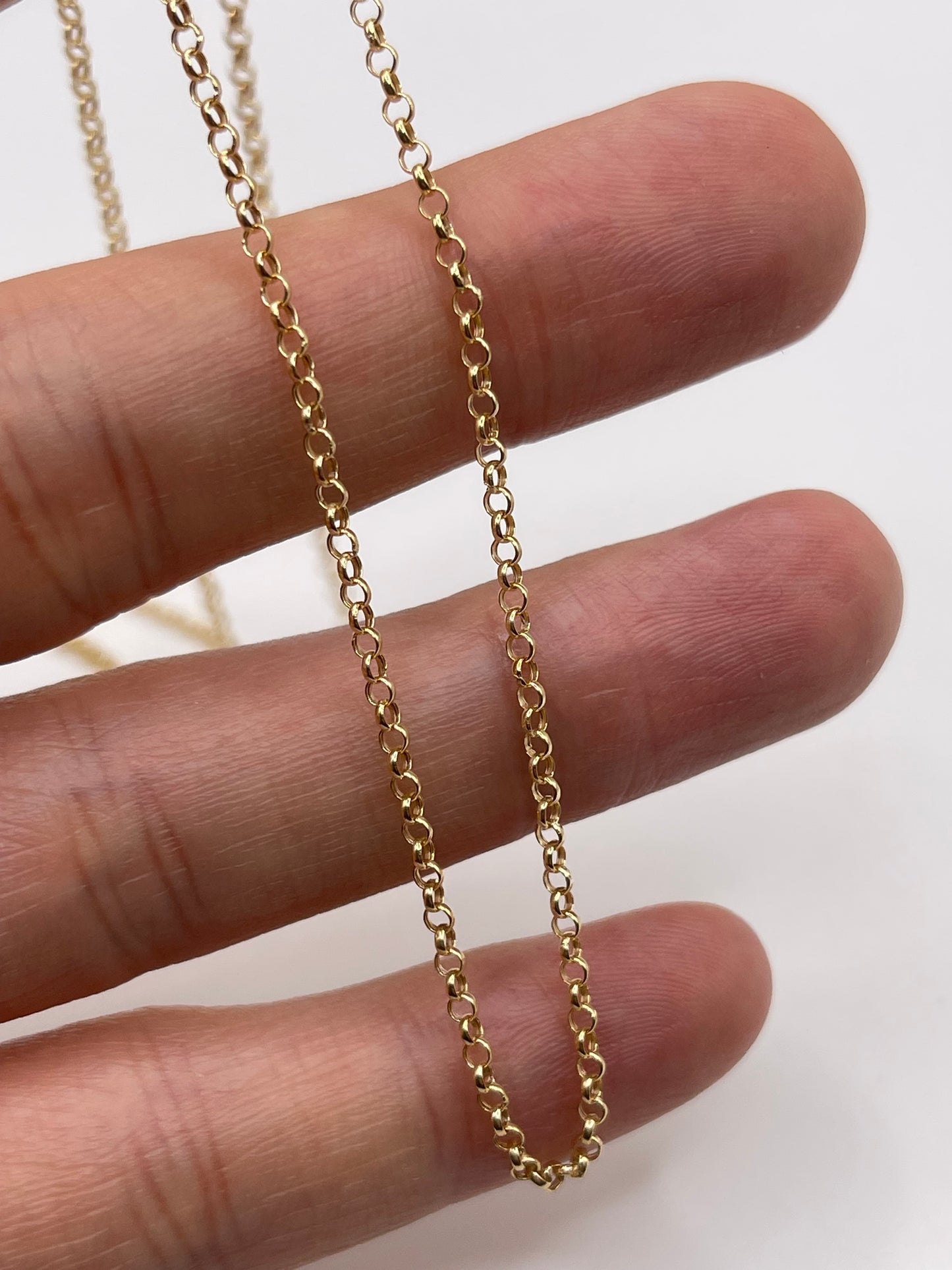 9ct gold chain 291