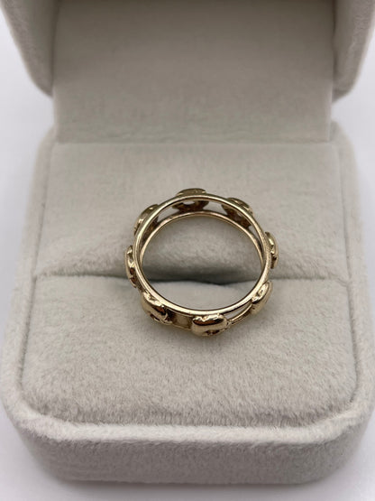 9ct gold dolphin ring