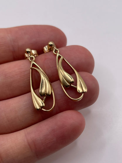 9ct gold earrings