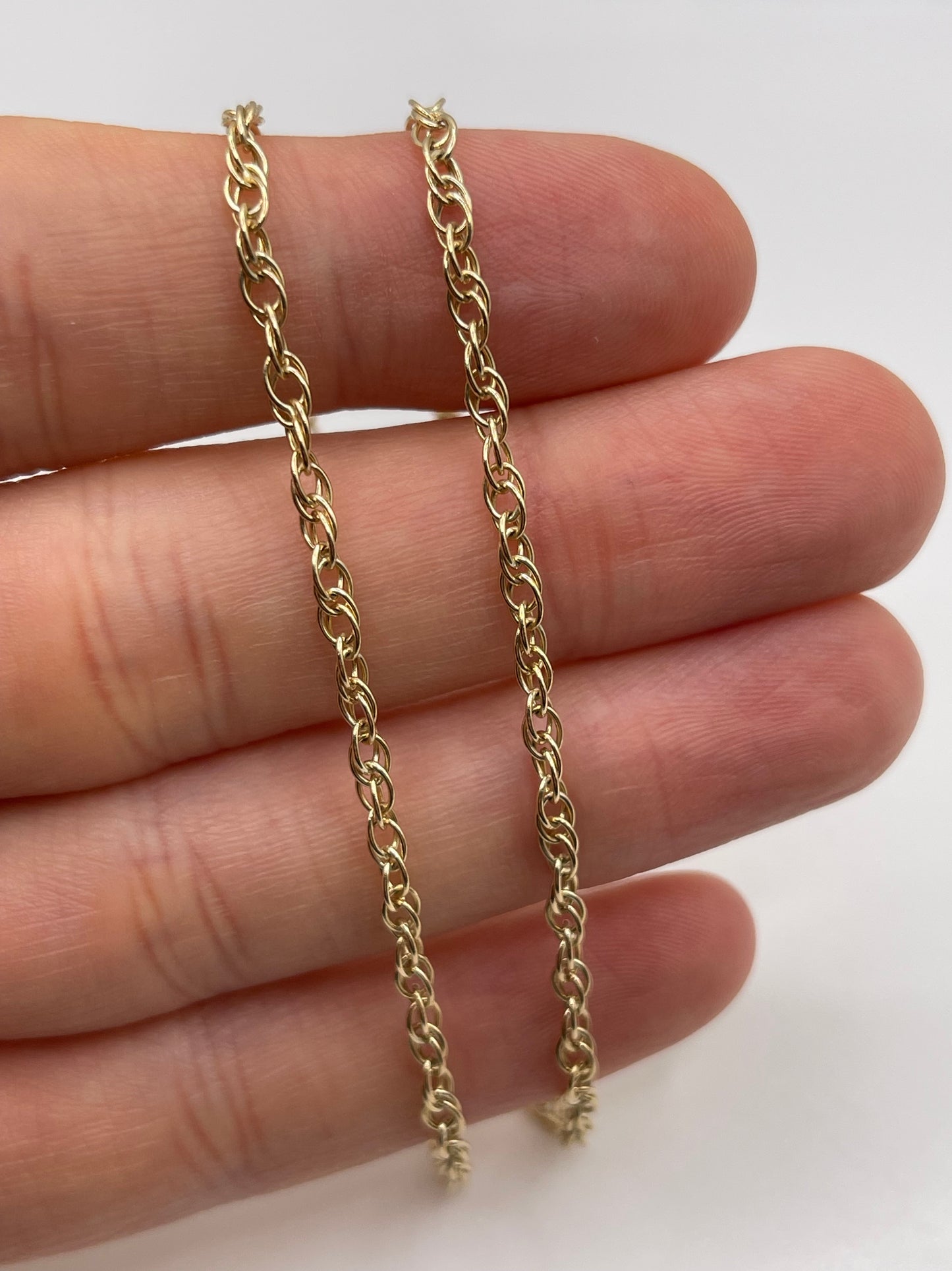 9ct gold chain 458