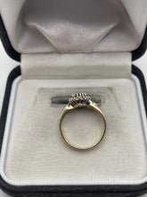 Load image into Gallery viewer, 9ct gold sapphire and diamond ring
