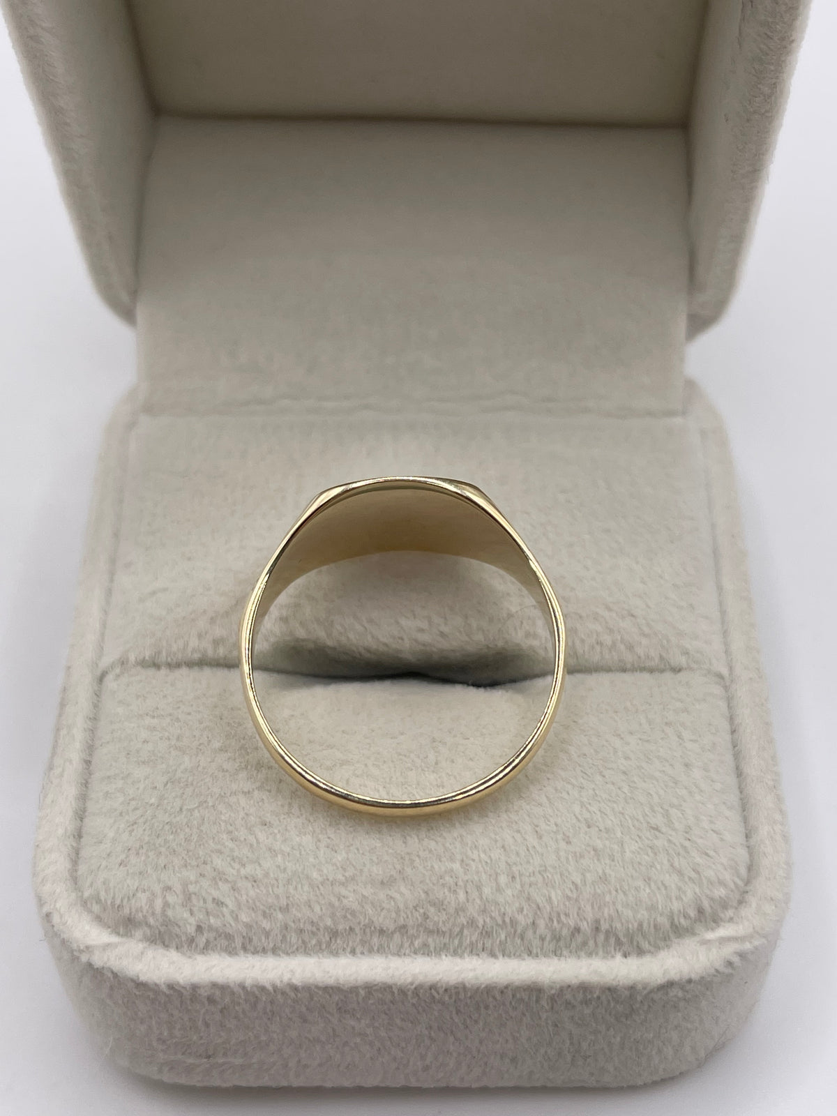 9ct gold signet ring