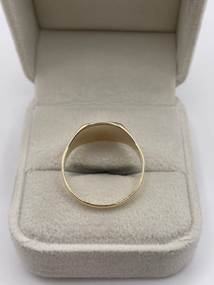 9ct gold signet ring