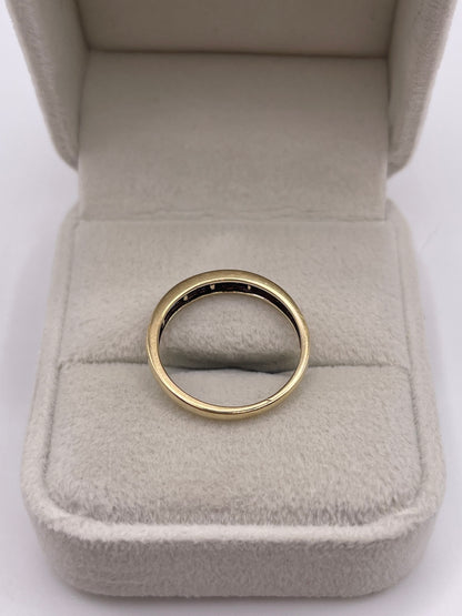 9ct gokd diamond ring