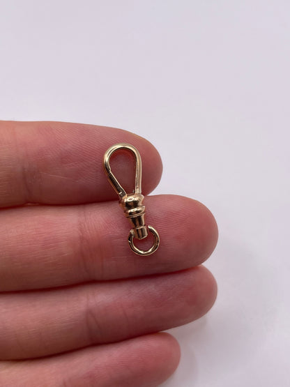 9ct gold swivel dog clip G