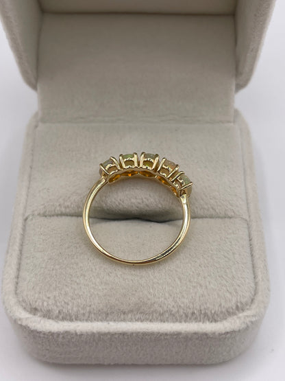 9ct gold opal ring