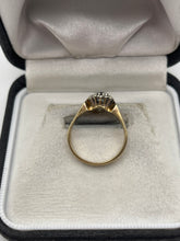 Load image into Gallery viewer, 9ct gold topaz and diamond ring
