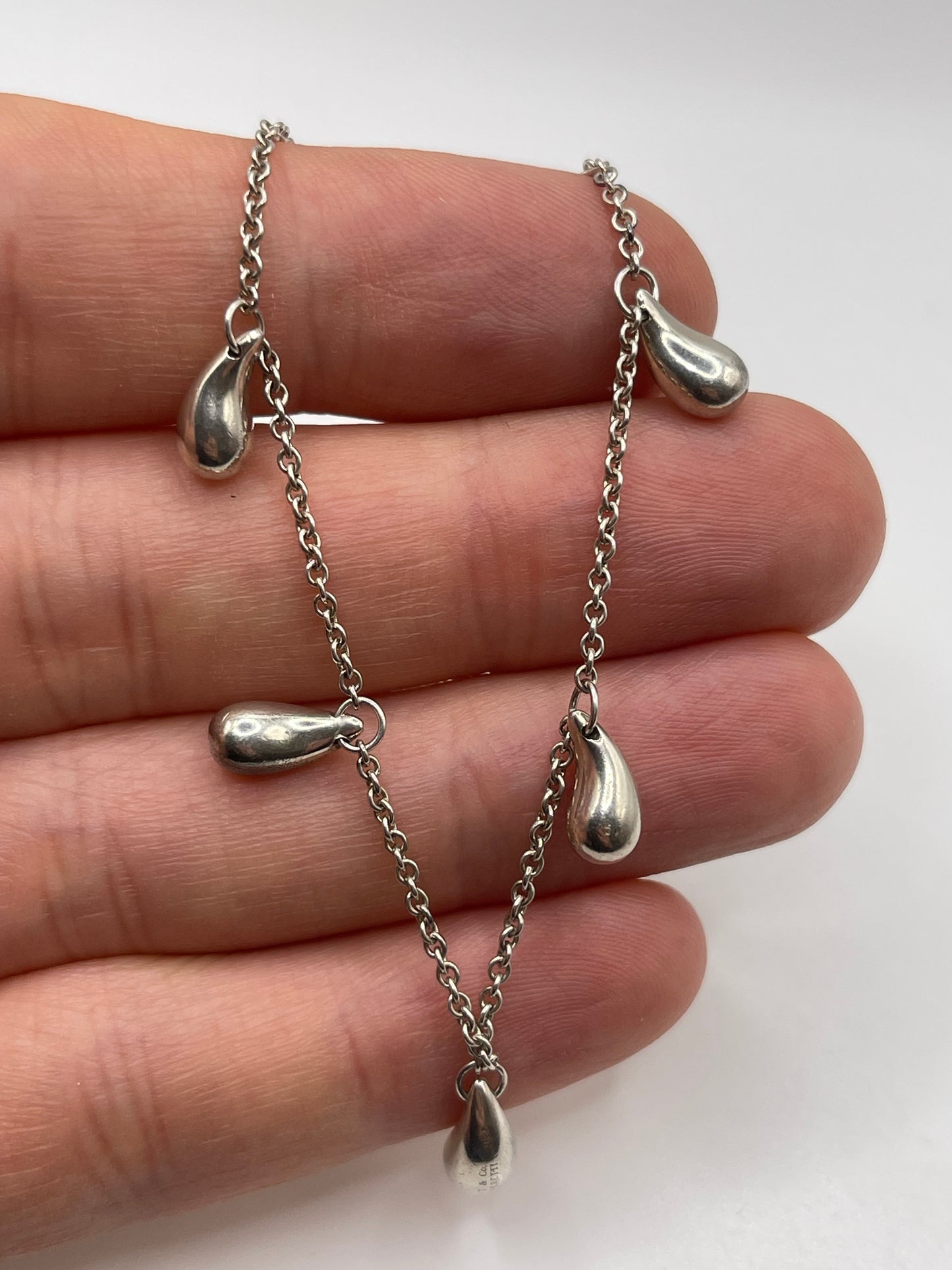 Tiffany and co silver Elsa Peretti bracelet