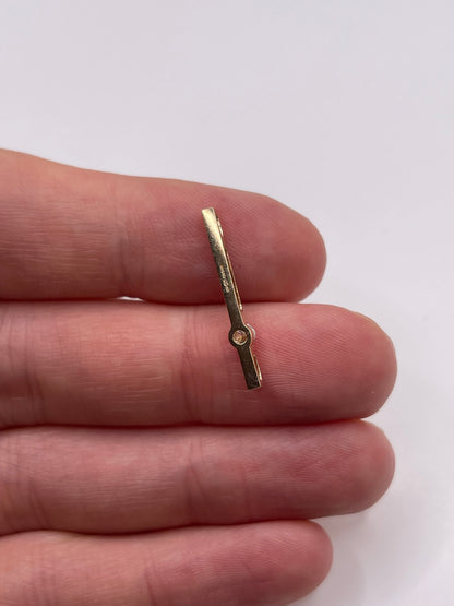 9ct gold diamond pendant
