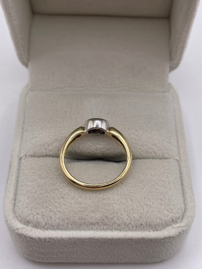 9ct gold diamond ring