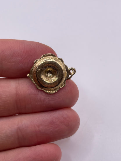 9ct gold candlestick charm