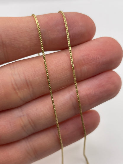 9ct gold chain 154