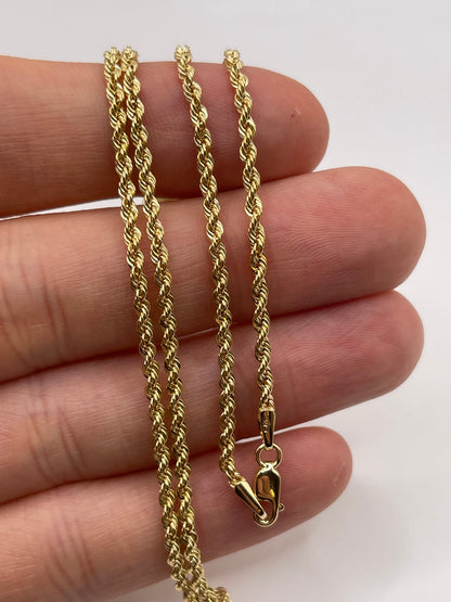 9ct gold chain 344