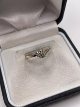 Load image into Gallery viewer, 9ct gold diamond ring
