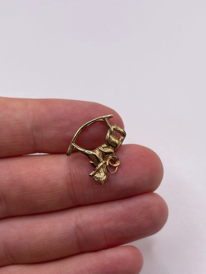 9ct gold rocking horse charm