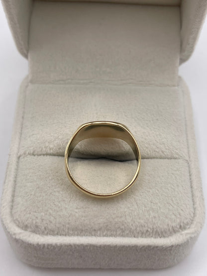 9ct gold signet ring