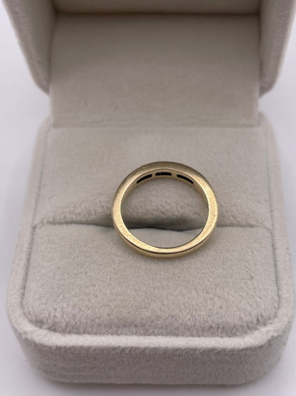9ct gold diamond ring