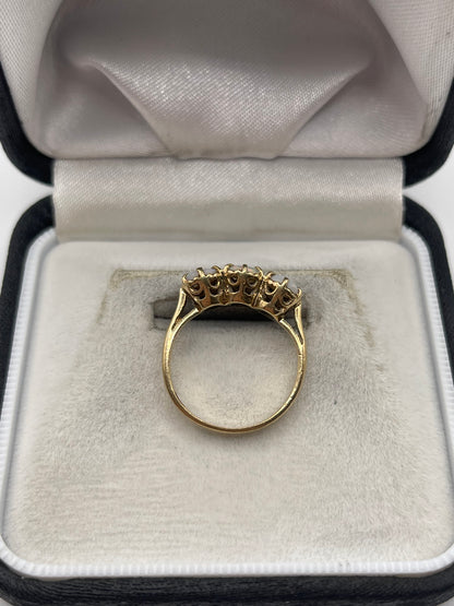 9ct gold opal ring