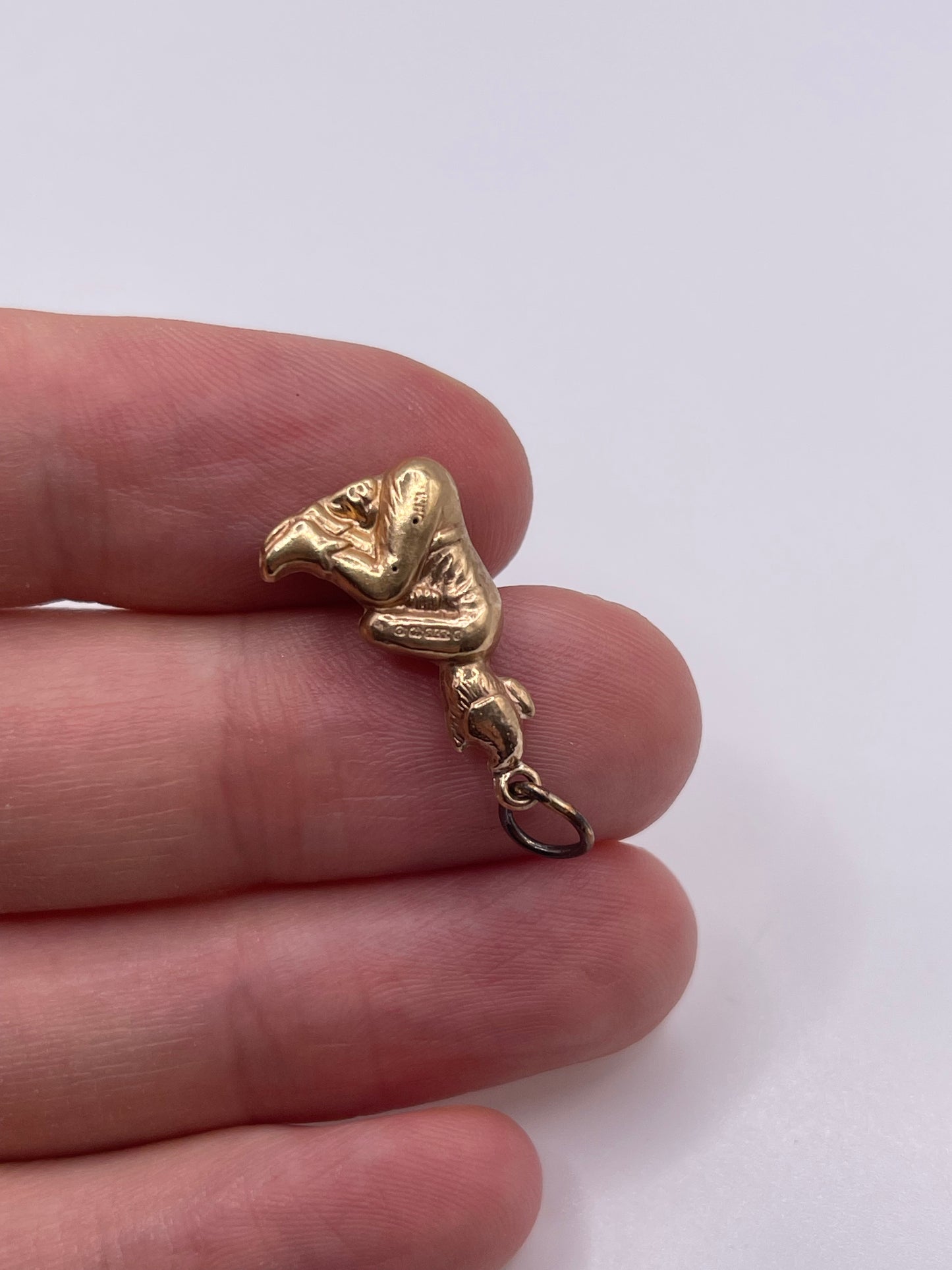 9ct gold pixie charm