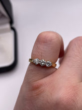 Load image into Gallery viewer, 18ct gold 50 point diamond ring
