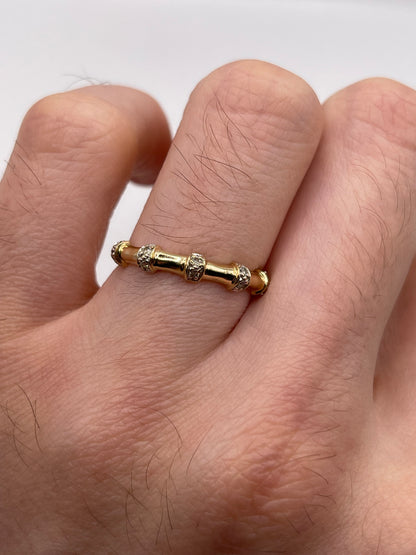 14ct gold diamond ring