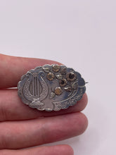 Load image into Gallery viewer, Antique silver and gold brooch
