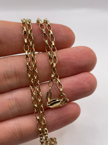 9ct gold chain 581
