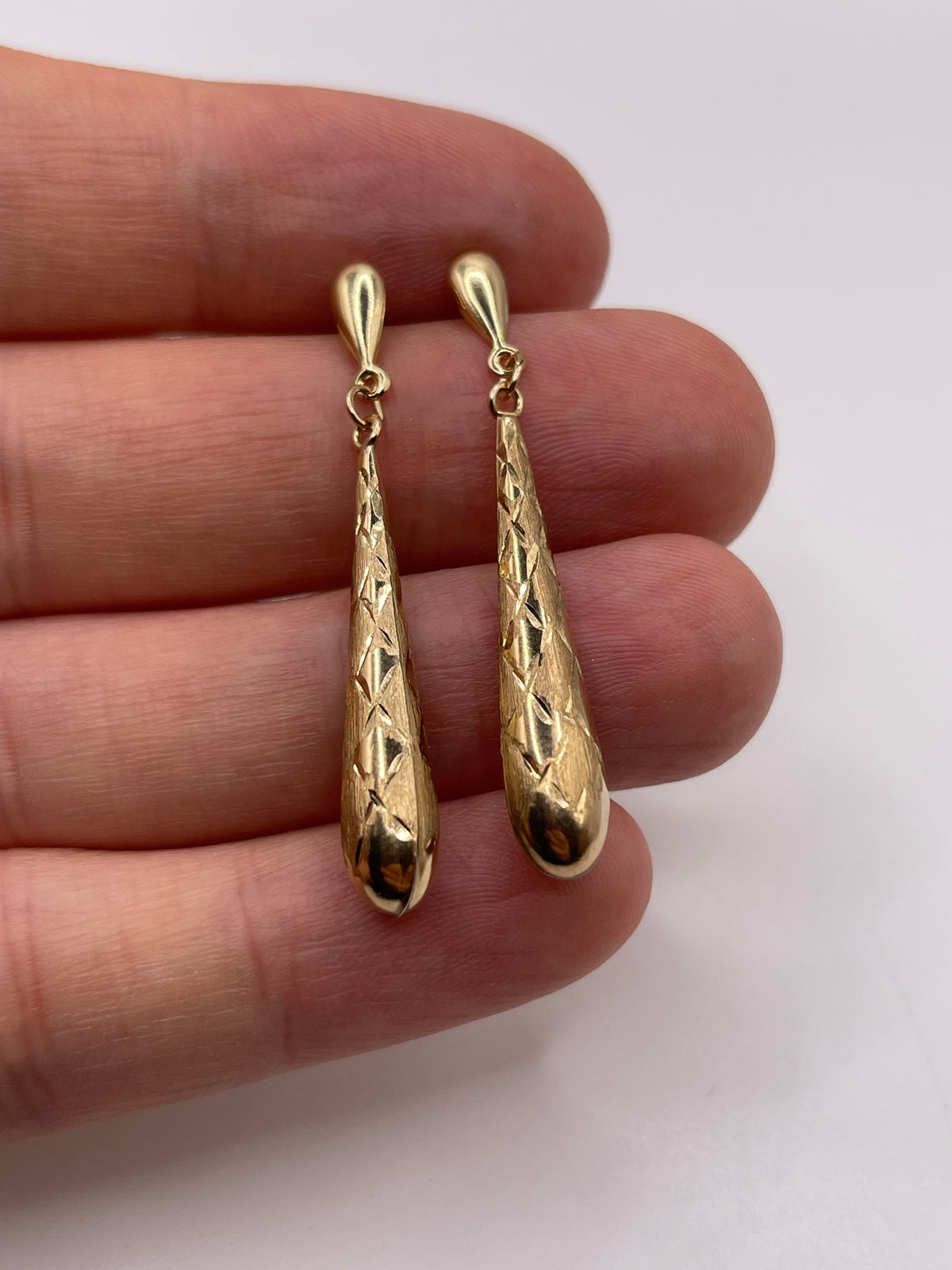 9ct gold earrings