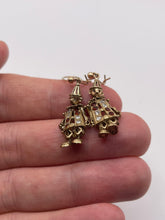 Load image into Gallery viewer, 9ct gold clown earrings
