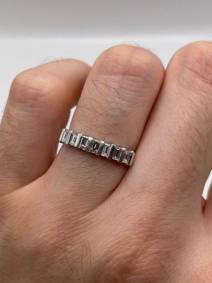 Platinum diamond ring