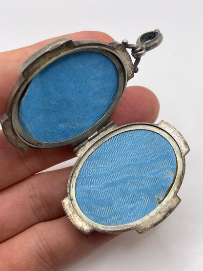 Antique Victorian silver locket